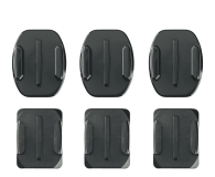 Akcesoria Foto GoPro Curved + Flat Adhesive Mounts - zestaw mocowań AACFT-001